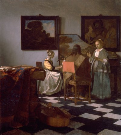 El concierto de Jan Vermeer van Delft